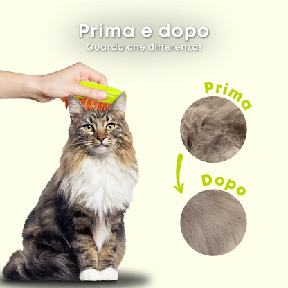 Cepillo a Vapor para Perros y Gatos - Hidro Cepillo